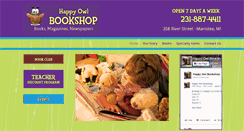 Desktop Screenshot of happyowlbookshop.com